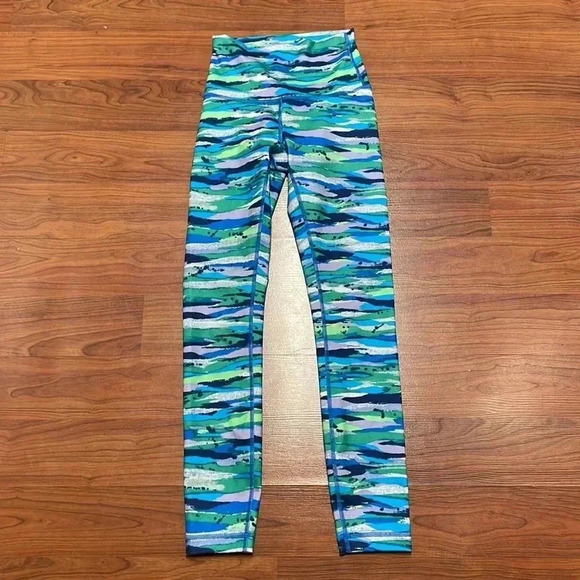 Lululemon High Times Pant Seven Wonders Multi, size 2 - Picture 4 of 9